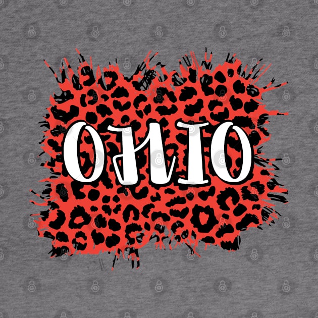 Ohio Red Leopard by Official Friends Fanatic